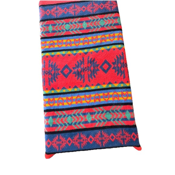 Biederlack Vintage Southwest Aztec Blanket Throw 54x76 Soft Acrylic Made in USA - Picture 4 of 9